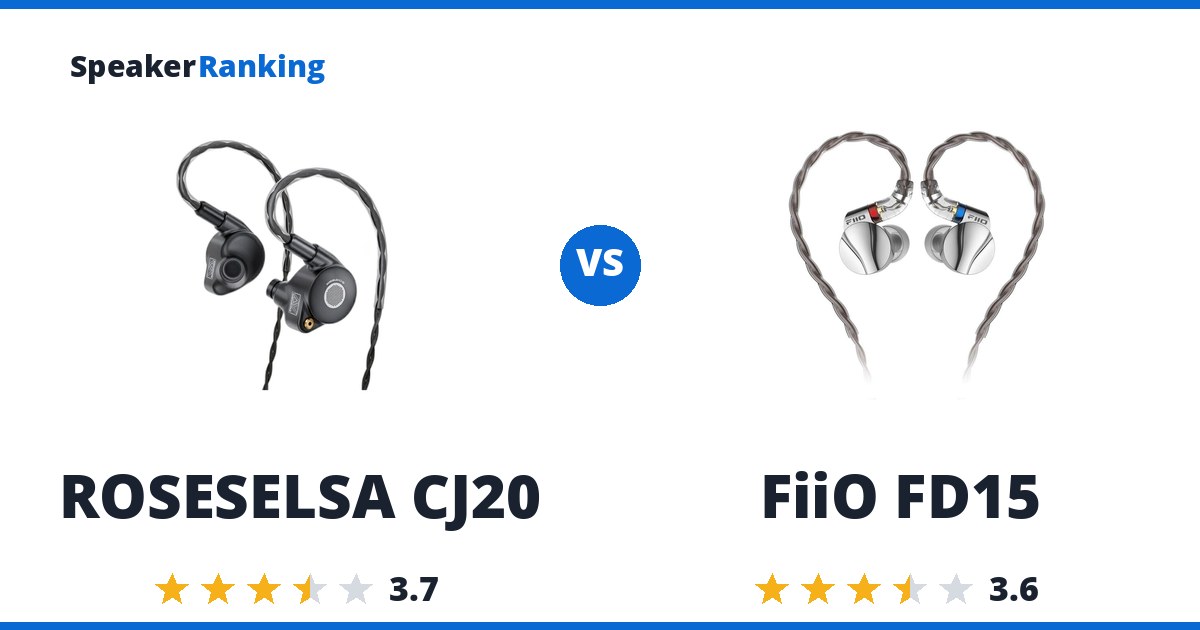ROSESELSA CJ20 vs FiiO FD15