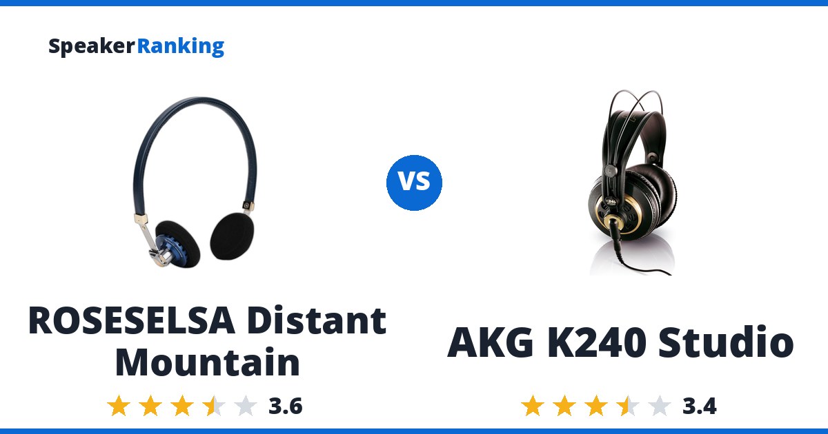 ROSESELSA Distant Mountain vs AKG K240 Studio
