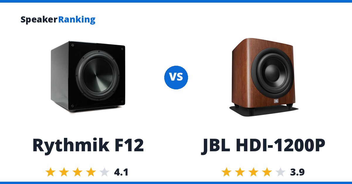 Rythmik F12 vs JBL HDI-1200P