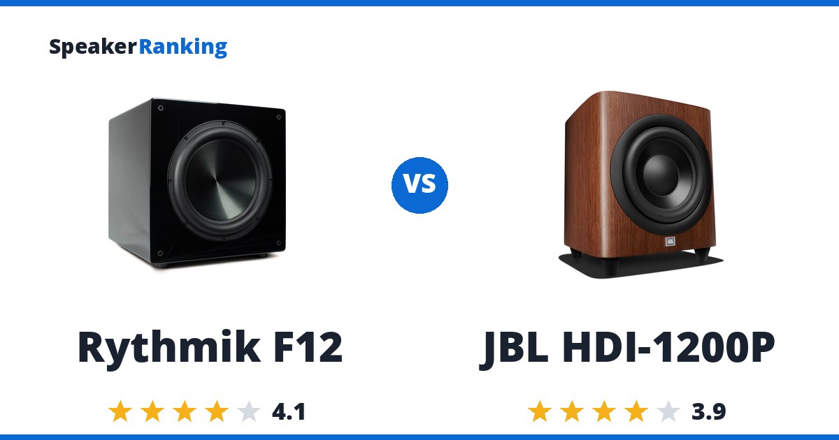 Rythmik F12 vs JBL HDI-1200P