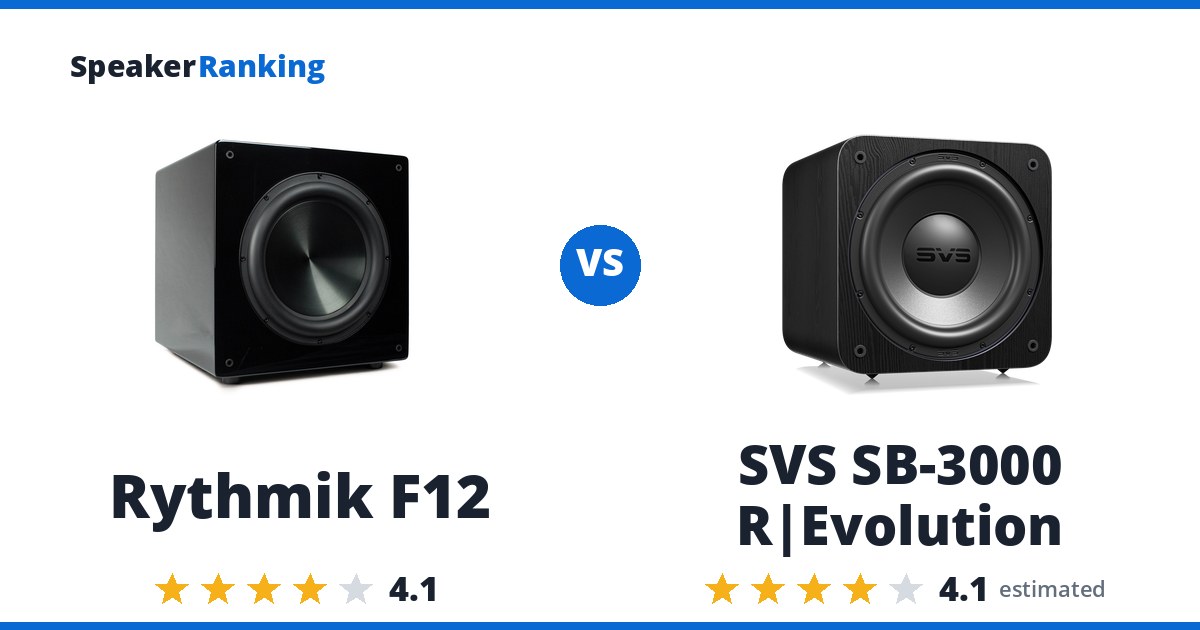 Rythmik F12 vs SVS SB-3000 R|Evolution