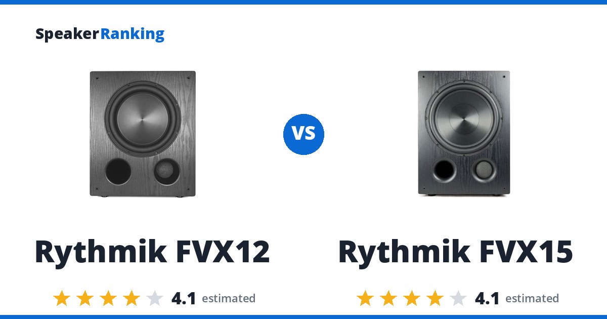 Rythmik FVX12 vs Rythmik FVX15