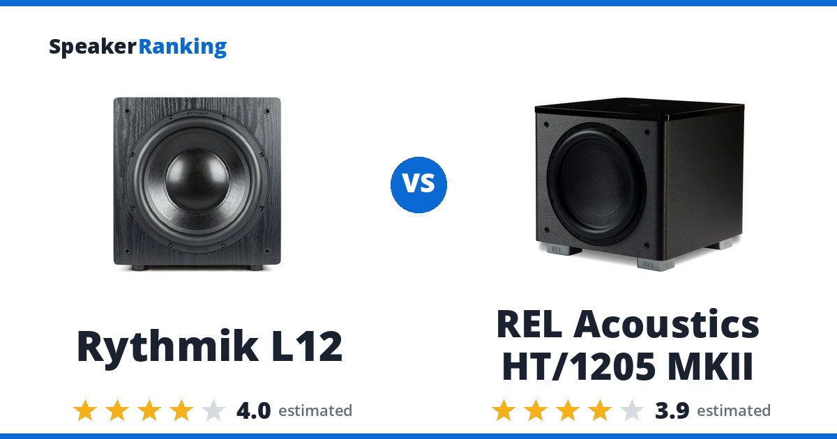 Rythmik L12 vs REL Acoustics HT/1205 MKII