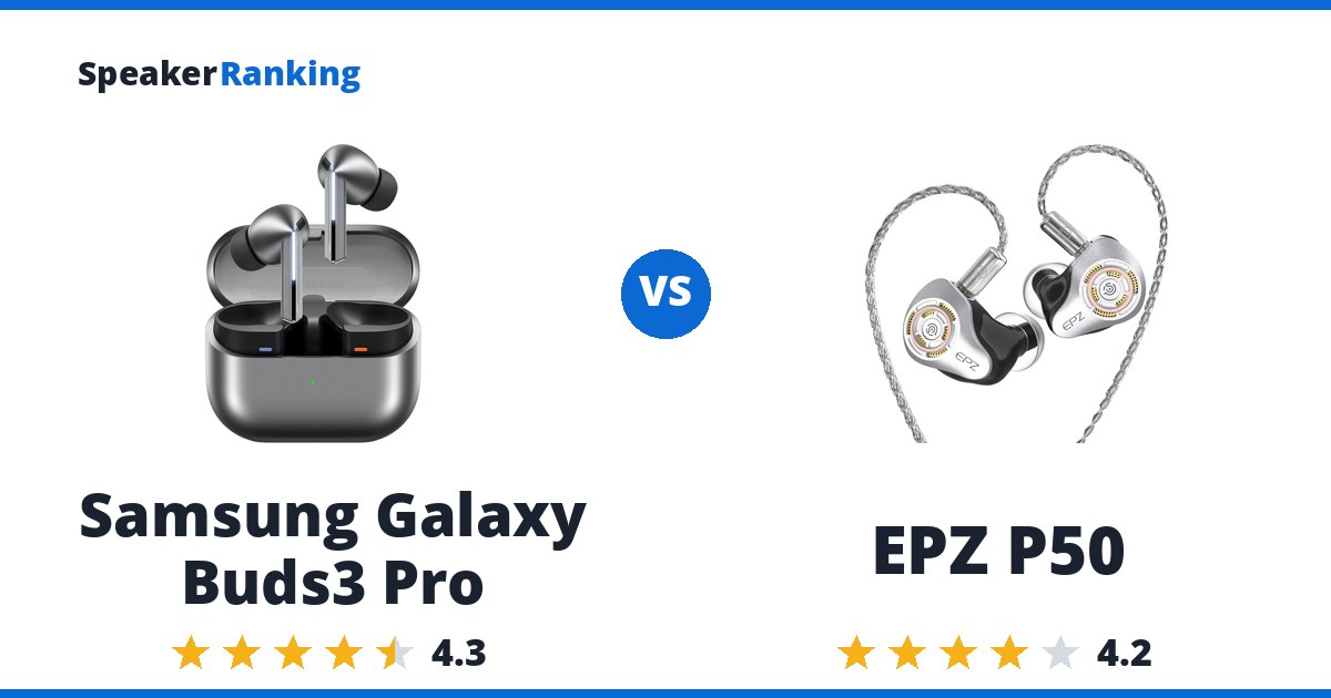 Samsung Galaxy Buds3 Pro vs EPZ P50