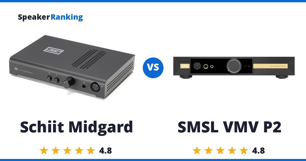 Schiit Midgard vs SMSL VMV P2