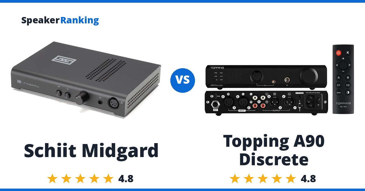 Schiit Midgard vs Topping A90 Discrete