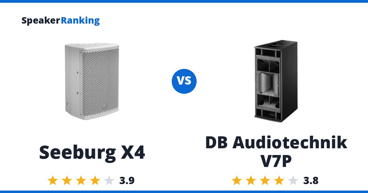 Seeburg X4 vs DB Audiotechnik V7P