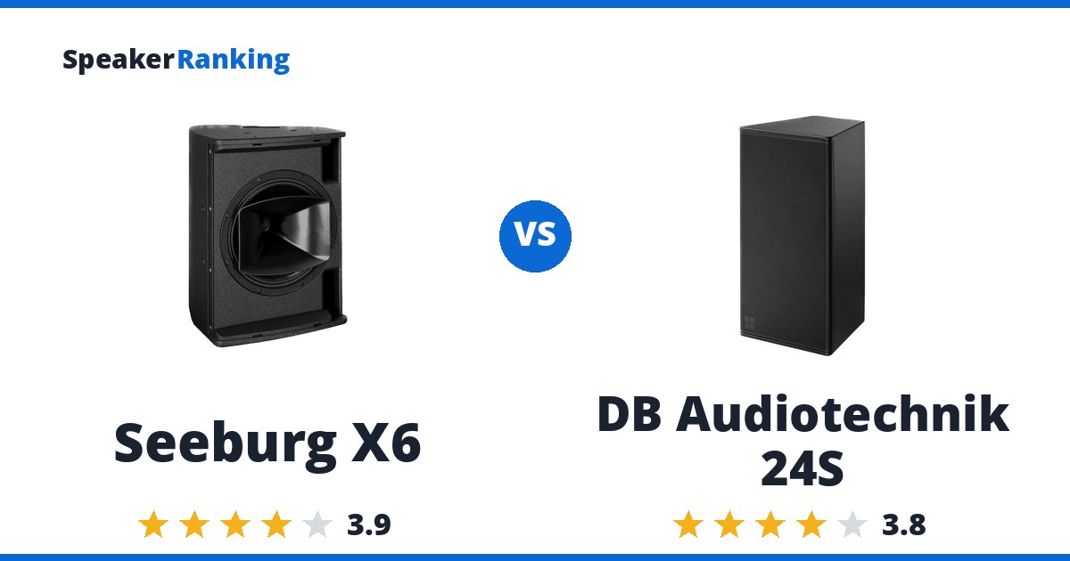 Seeburg X6 vs DB Audiotechnik 24S