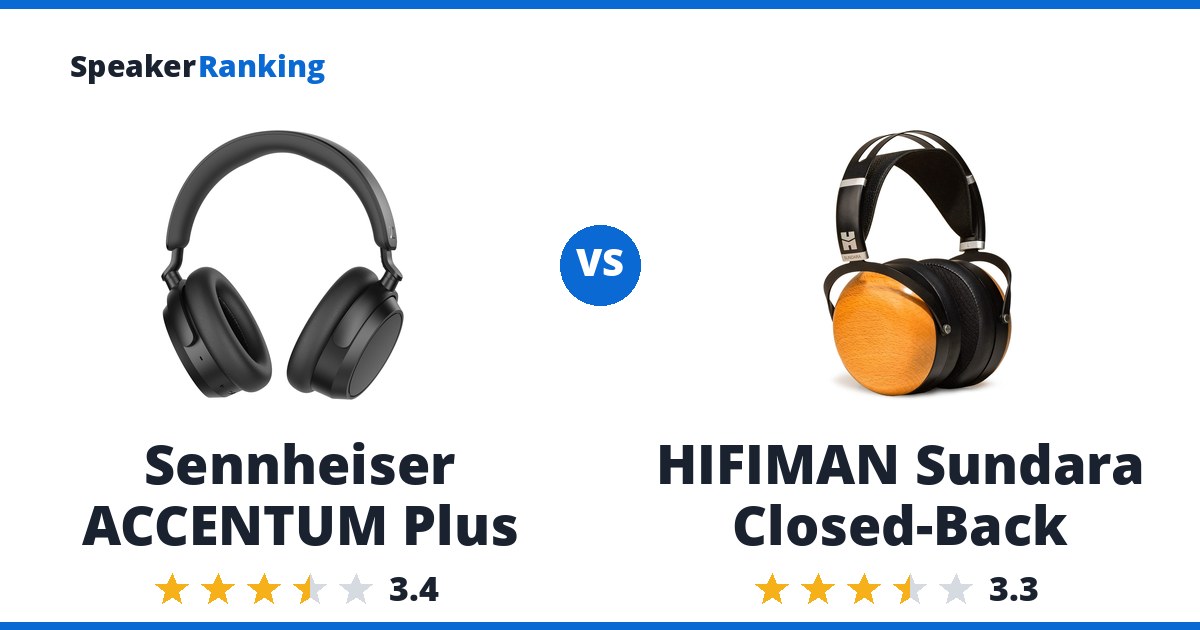 Sennheiser ACCENTUM Plus vs HIFIMAN Sundara Closed-Back