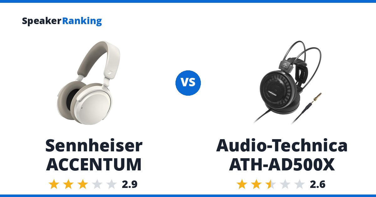 Sennheiser ACCENTUM vs Audio-Technica ATH-AD500X
