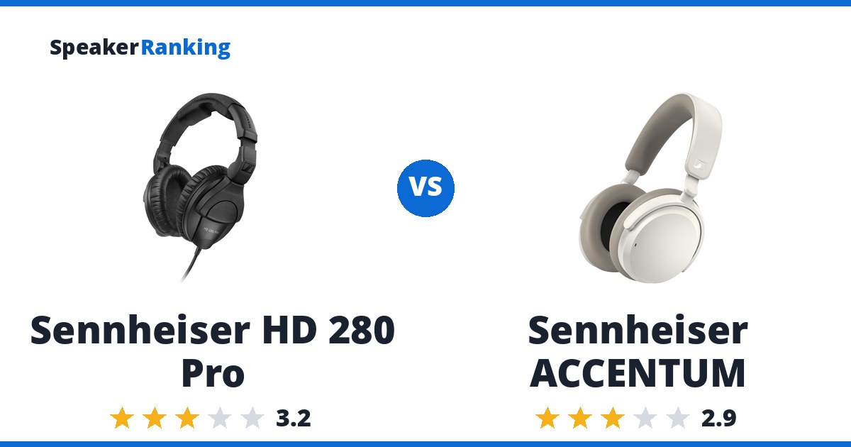 Sennheiser HD 280 Pro vs Sennheiser ACCENTUM