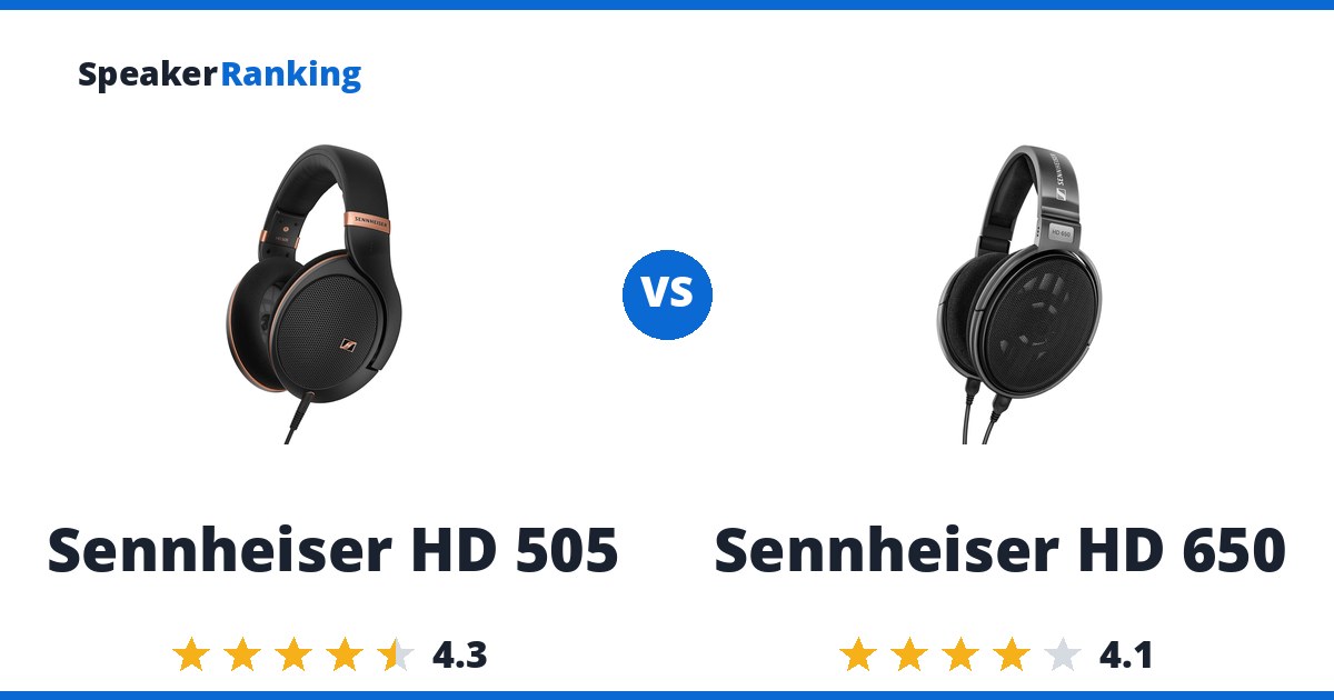 Sennheiser HD 505 vs Sennheiser HD 650