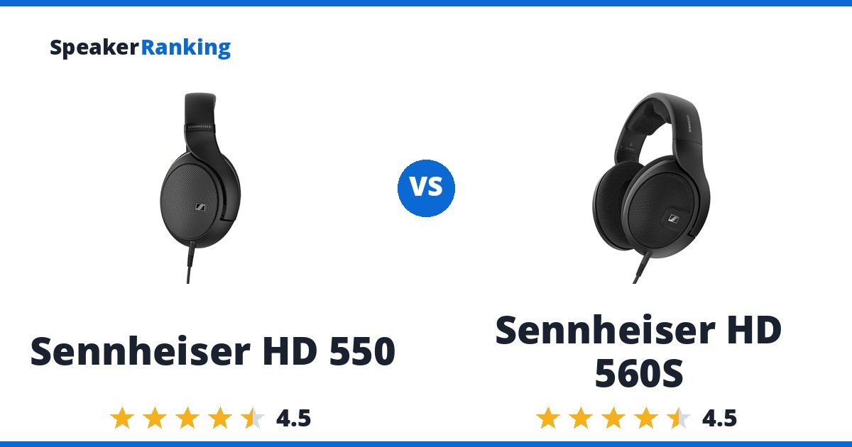 Sennheiser HD 550 vs Sennheiser HD 560S