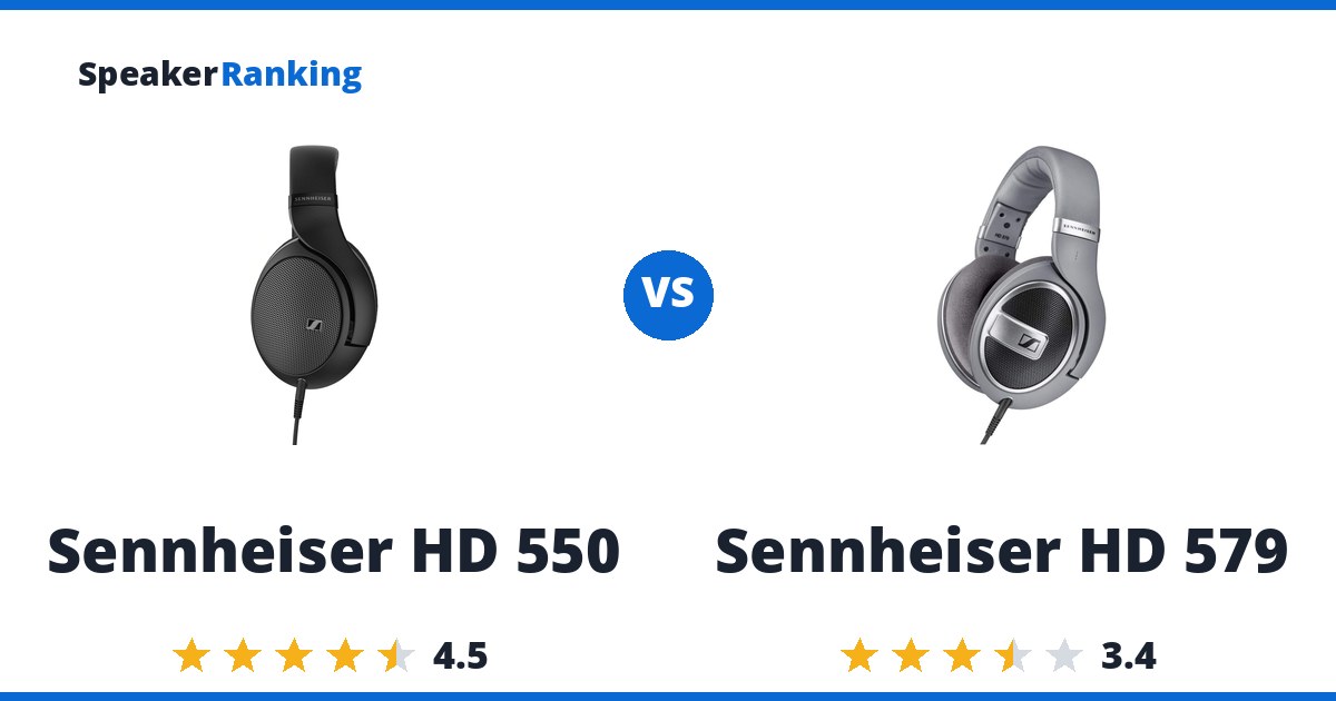 Sennheiser HD 550 vs Sennheiser HD 579