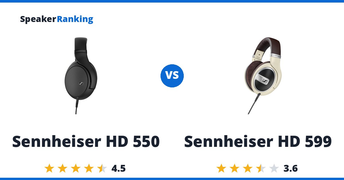 Sennheiser HD 550 vs Sennheiser HD 599