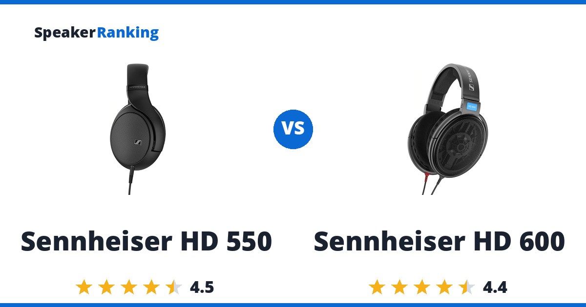 Sennheiser HD 550 vs Sennheiser HD 600
