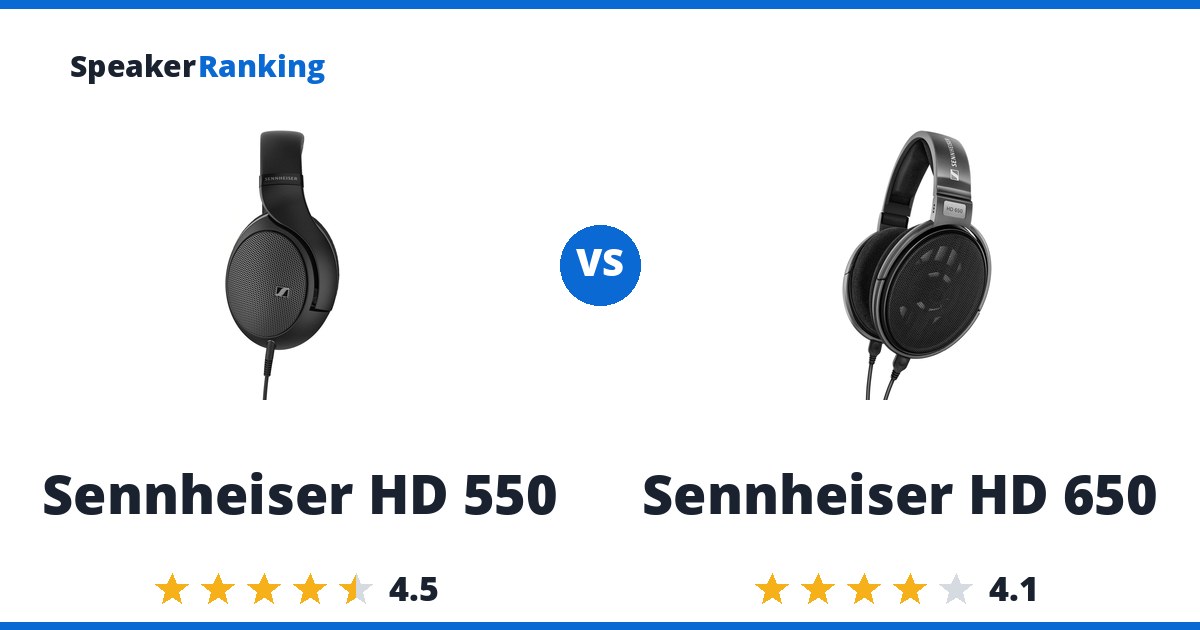 Sennheiser HD 550 vs Sennheiser HD 650