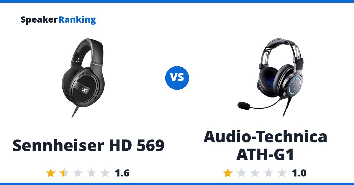 Sennheiser HD 569 vs Audio-Technica ATH-G1