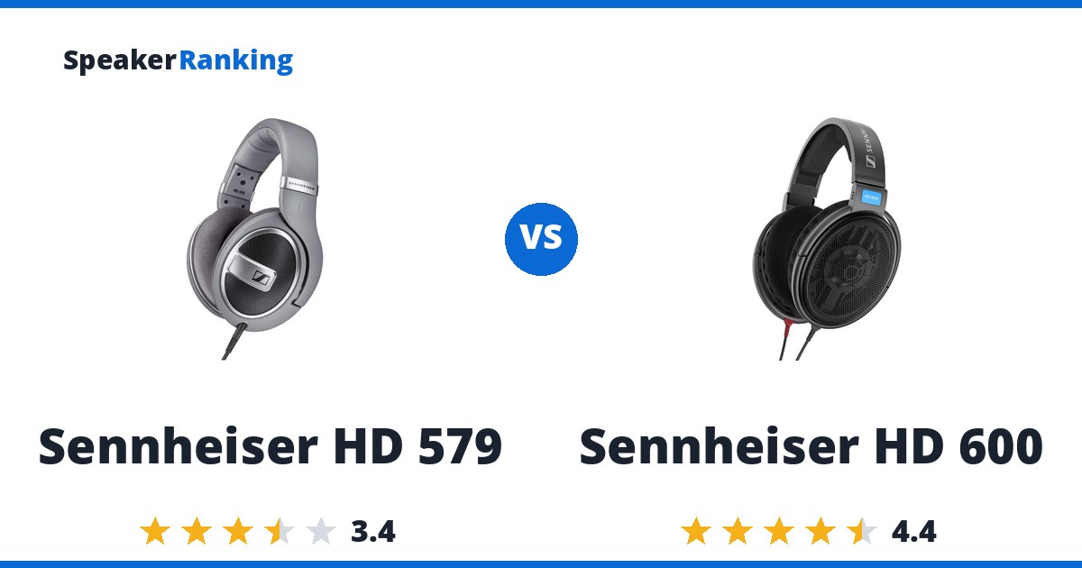 Sennheiser HD 579 vs Sennheiser HD 600