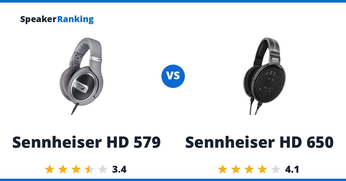 Sennheiser HD 579 vs Sennheiser HD 650