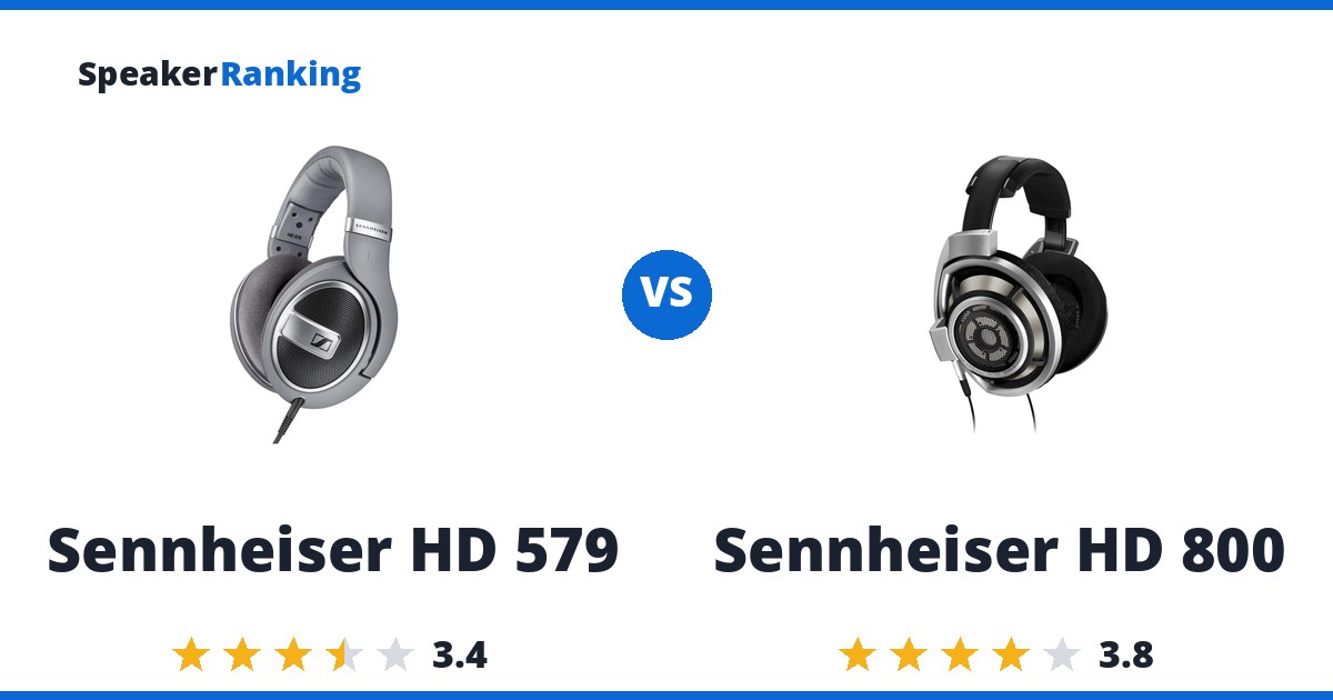 Sennheiser HD 579 vs Sennheiser HD 800