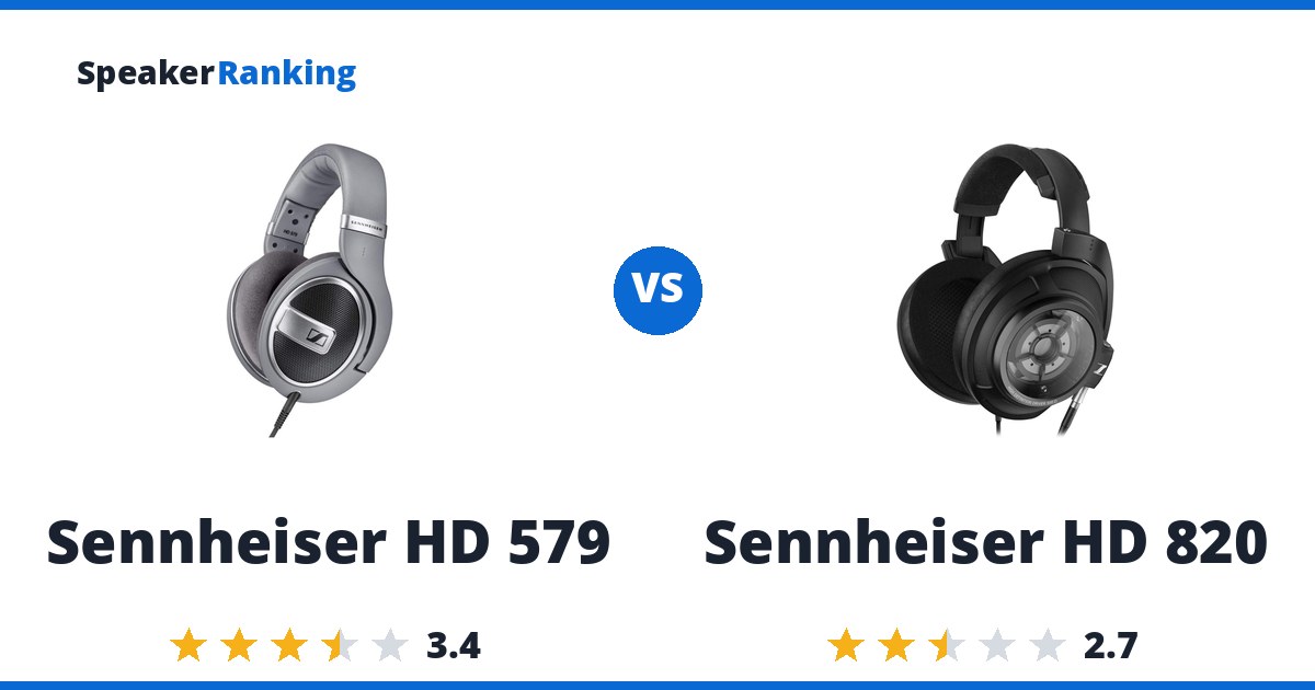 Sennheiser HD 579 vs Sennheiser HD 820