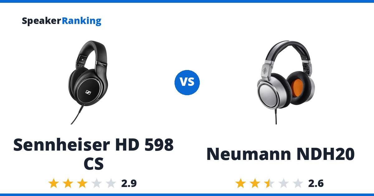 Sennheiser HD 598 CS vs Neumann NDH20