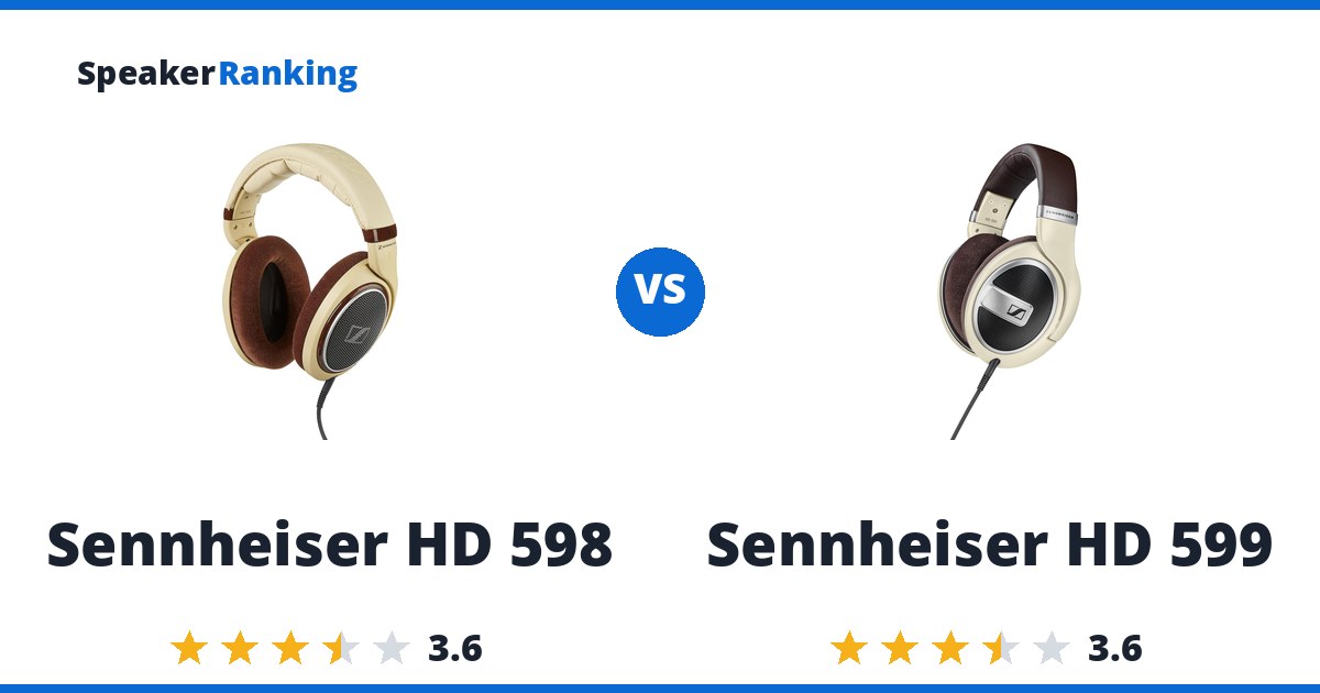 Sennheiser HD 598 vs Sennheiser HD 599