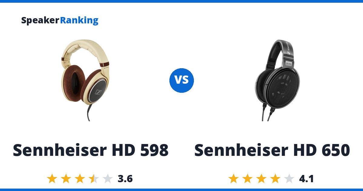 Sennheiser HD 598 vs Sennheiser HD 650