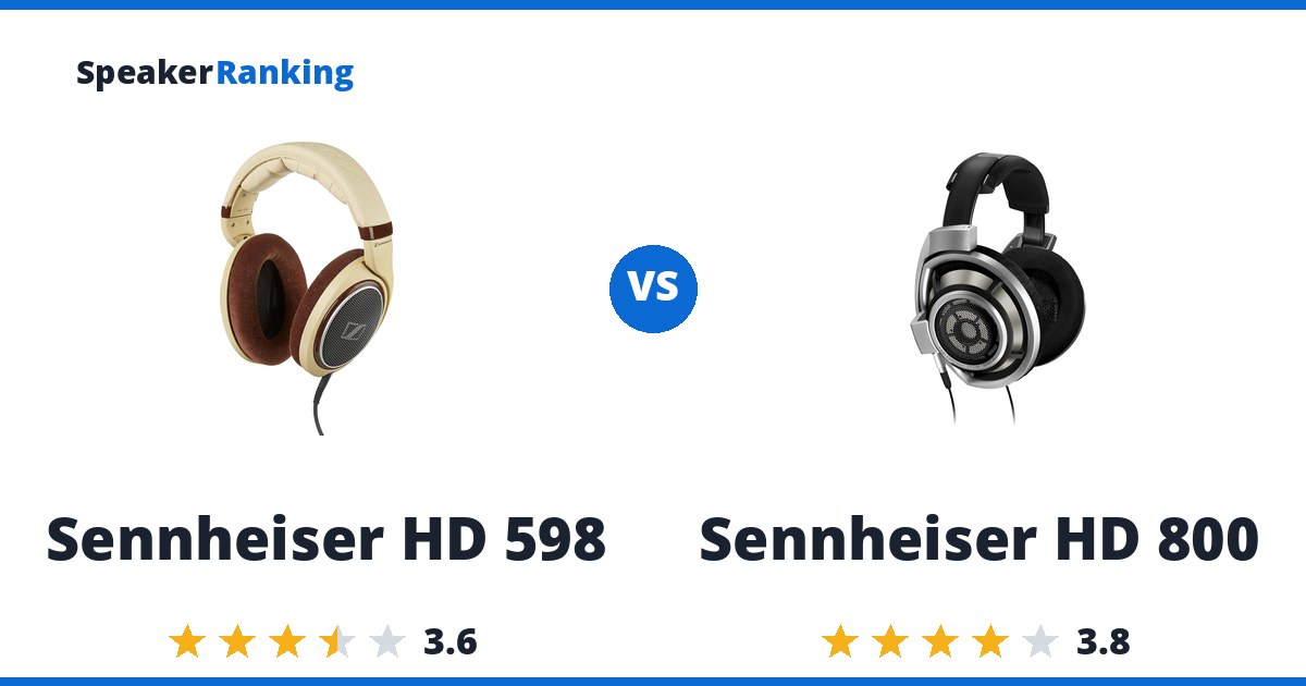 Sennheiser HD 598 vs Sennheiser HD 800