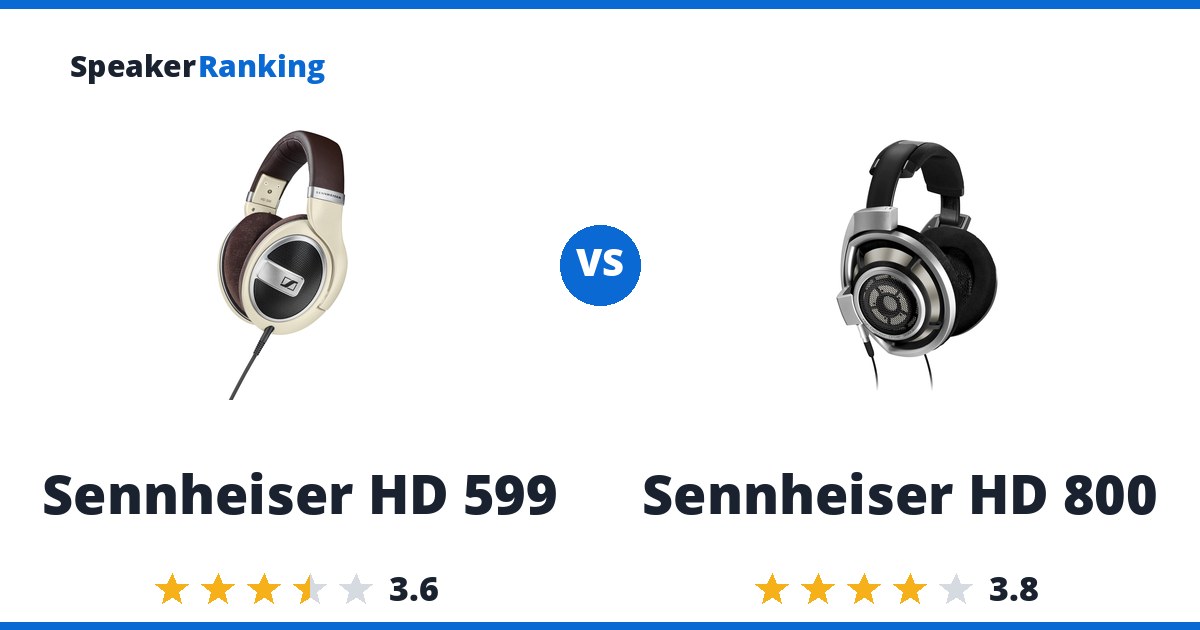 Sennheiser HD 599 vs Sennheiser HD 800