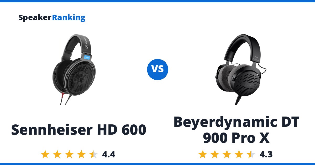 Sennheiser HD 600 vs Beyerdynamic DT 900 Pro X