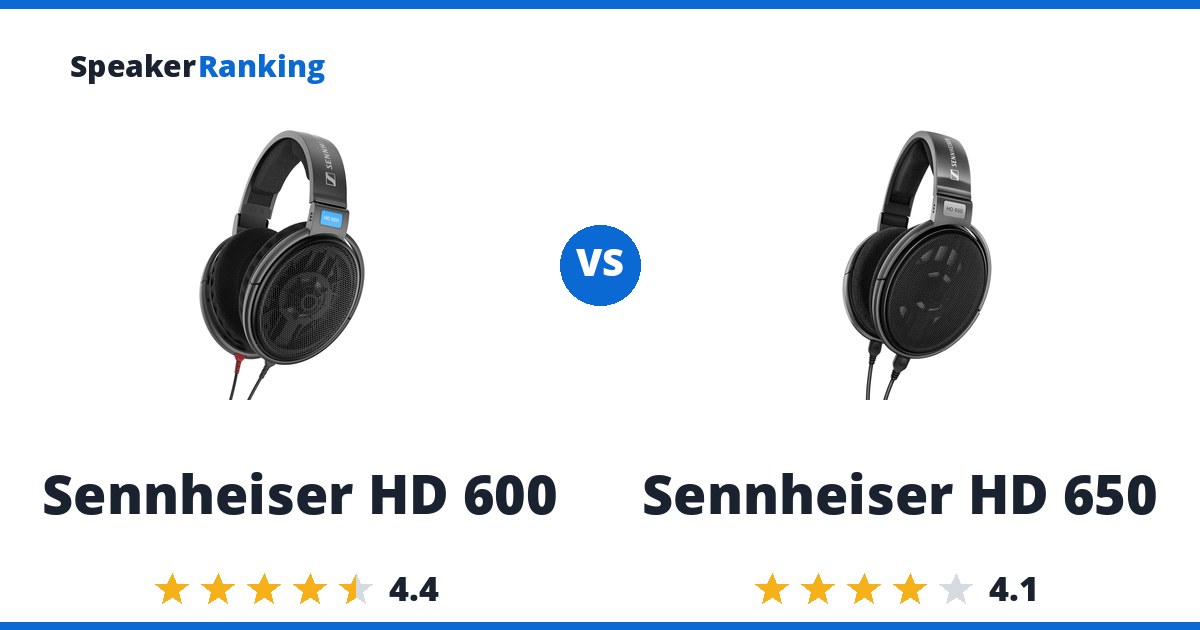 Sennheiser HD 600 vs Sennheiser HD 650
