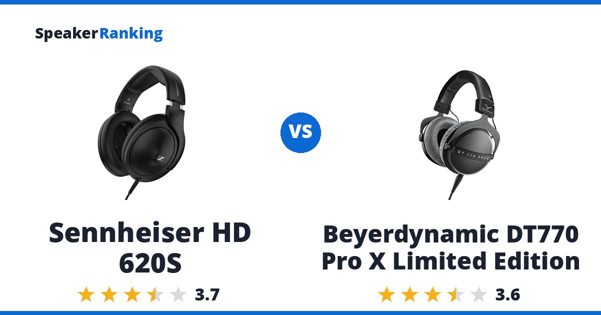 Sennheiser HD 620S vs Beyerdynamic DT770 Pro X Limited Edition