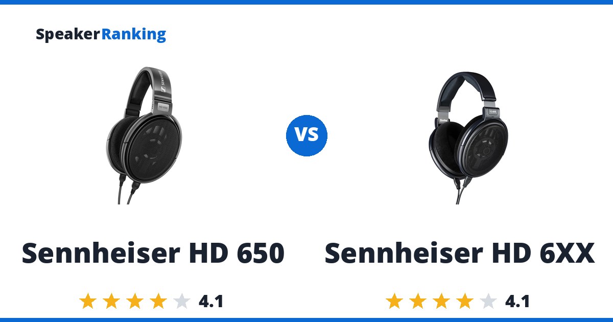 Sennheiser HD 650 vs Sennheiser HD 6XX