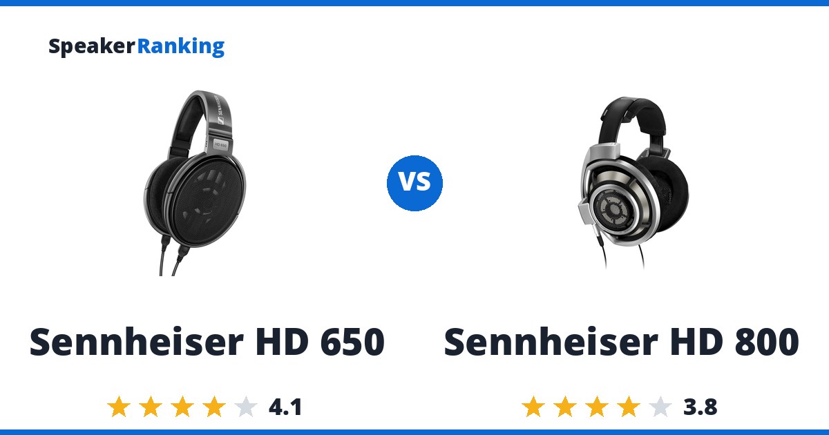 Sennheiser HD 650 vs Sennheiser HD 800