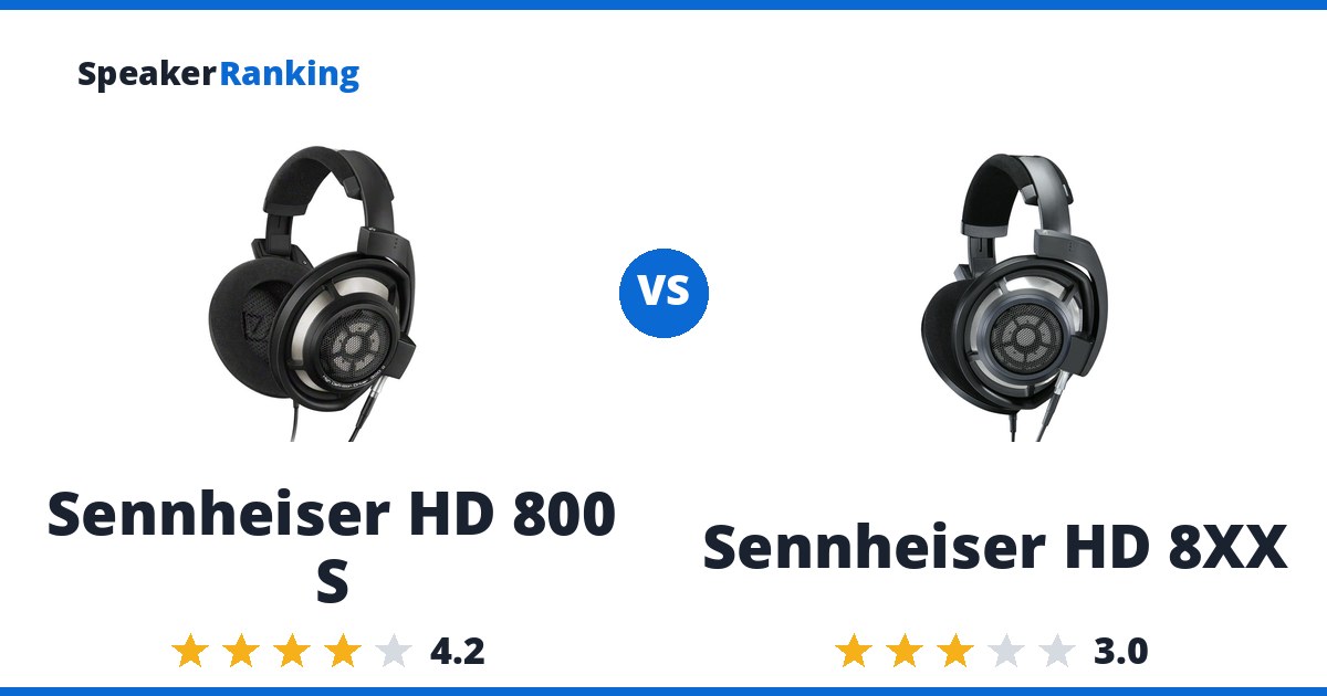 Sennheiser HD 800 S vs Sennheiser HD 8XX