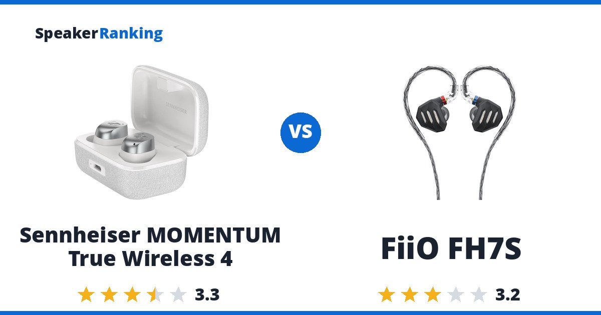 Sennheiser MOMENTUM True Wireless 4 vs FiiO FH7S