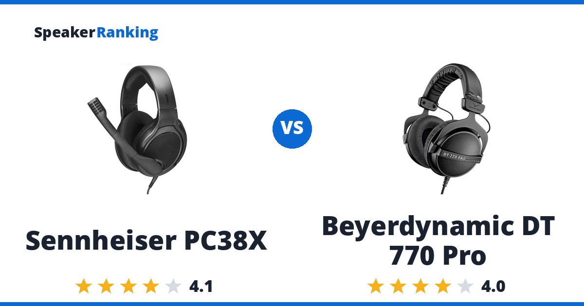 Sennheiser PC38X vs Beyerdynamic DT 770 Pro