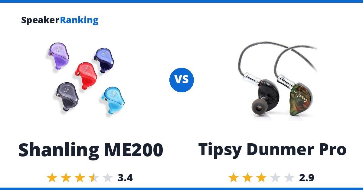 Shanling ME200 vs Tipsy Dunmer Pro