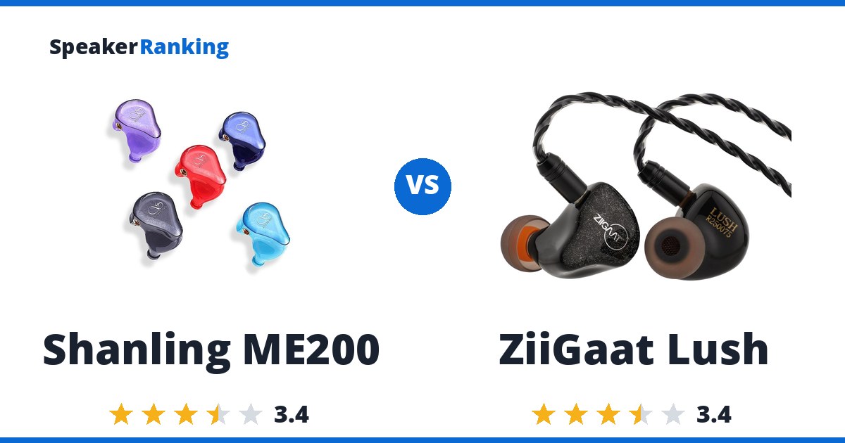Shanling ME200 vs ZiiGaat Lush