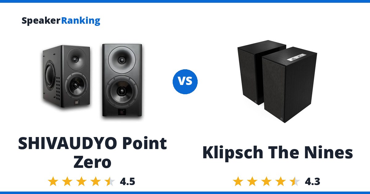 SHIVAUDYO Point Zero vs Klipsch The Nines