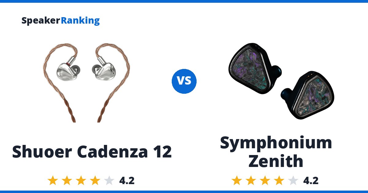 Shuoer Cadenza 12 vs Symphonium Zenith