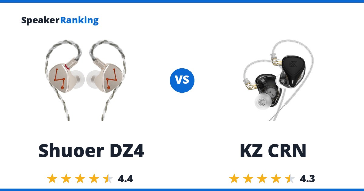 Shuoer DZ4 vs KZ CRN