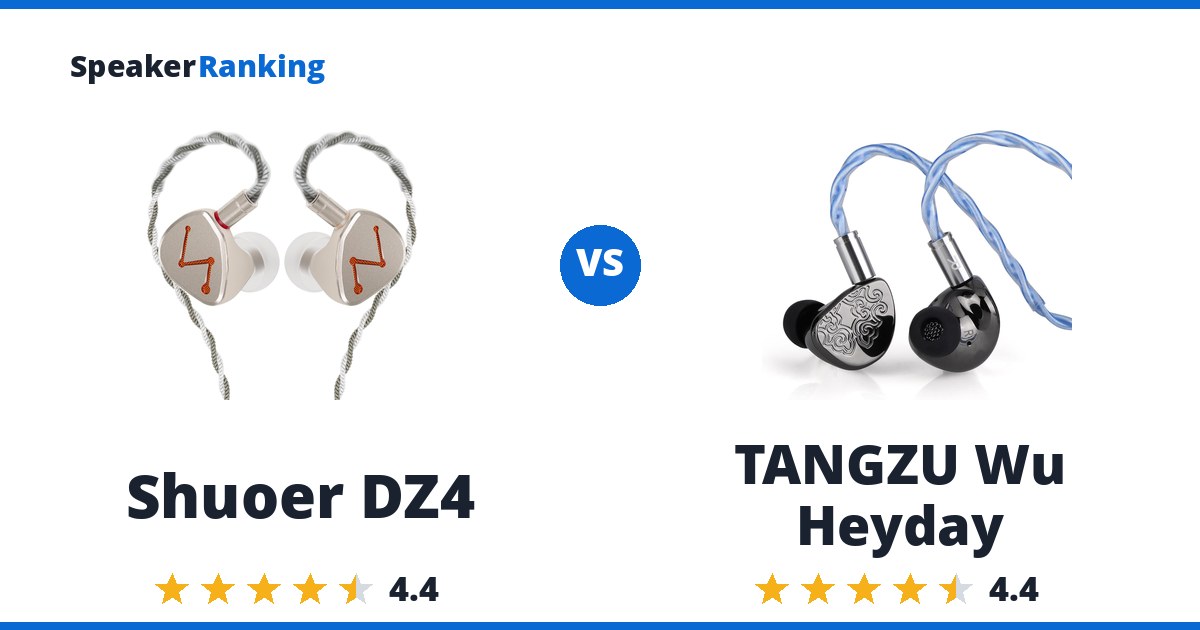 Shuoer DZ4 vs TANGZU Wu Heyday