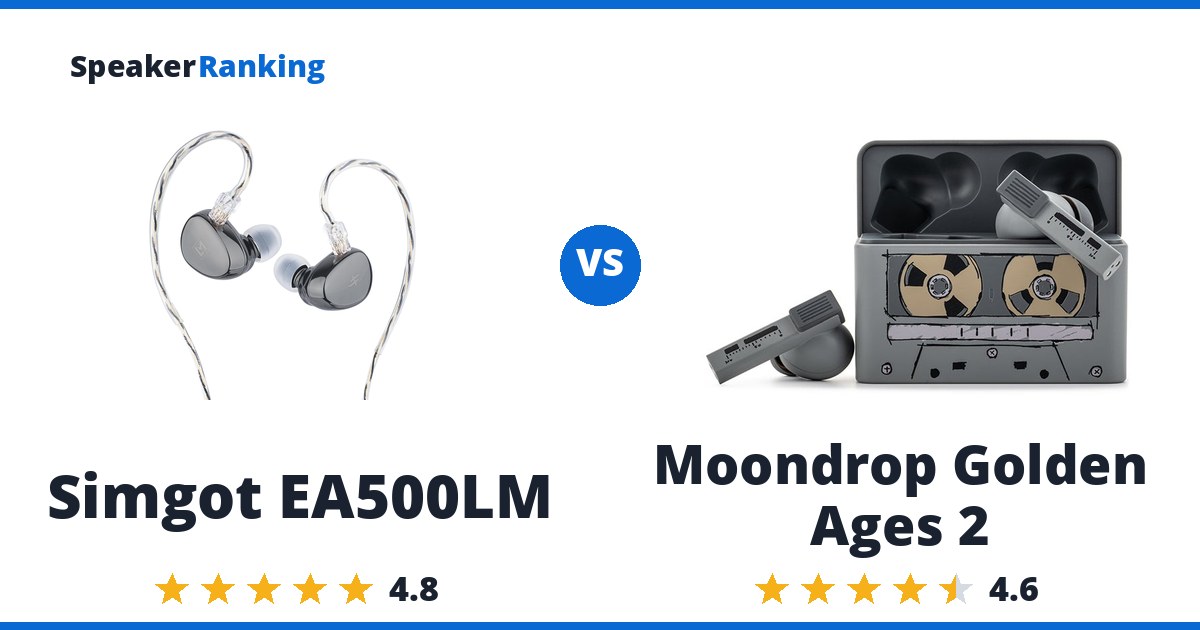 Simgot EA500LM vs Moondrop Golden Ages 2