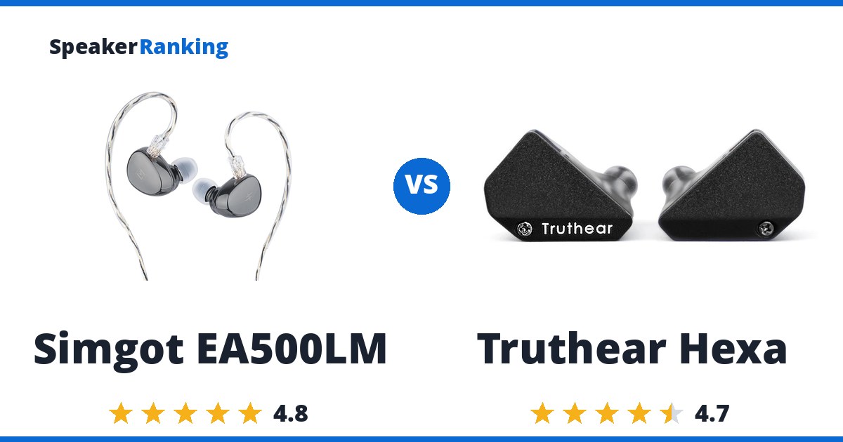 Simgot EA500LM vs Truthear Hexa