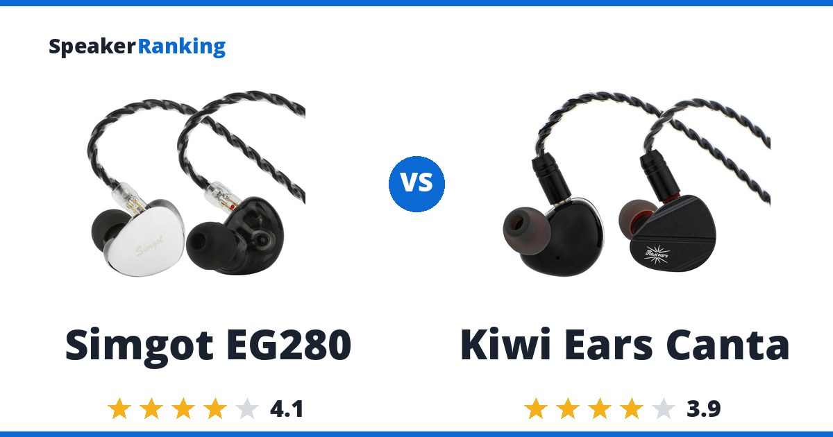 Simgot EG280 vs Kiwi Ears Canta
