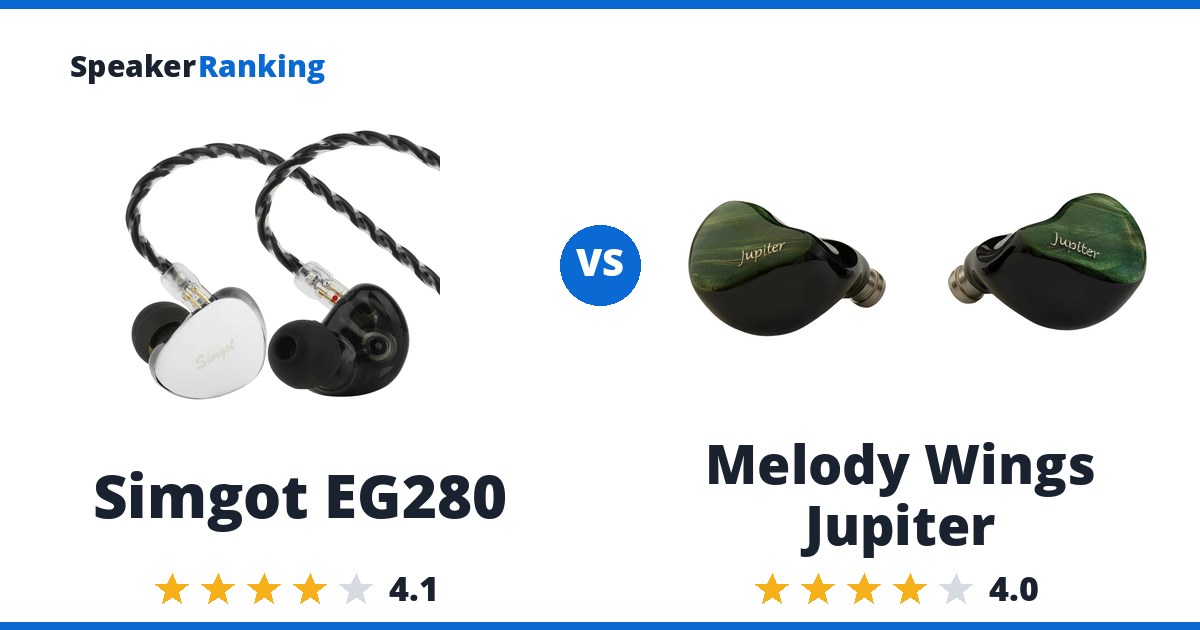 Simgot EG280 vs Melody Wings Jupiter