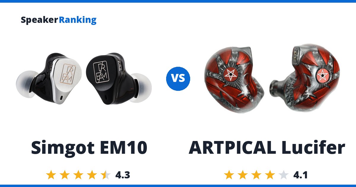 Simgot EM10 vs ARTPICAL Lucifer